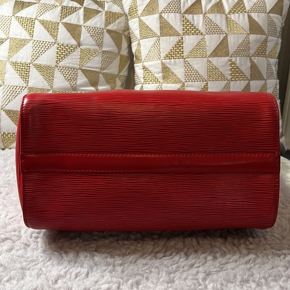Louis Vuitton Red Epi Speedy 25 - Picture 3 of 6